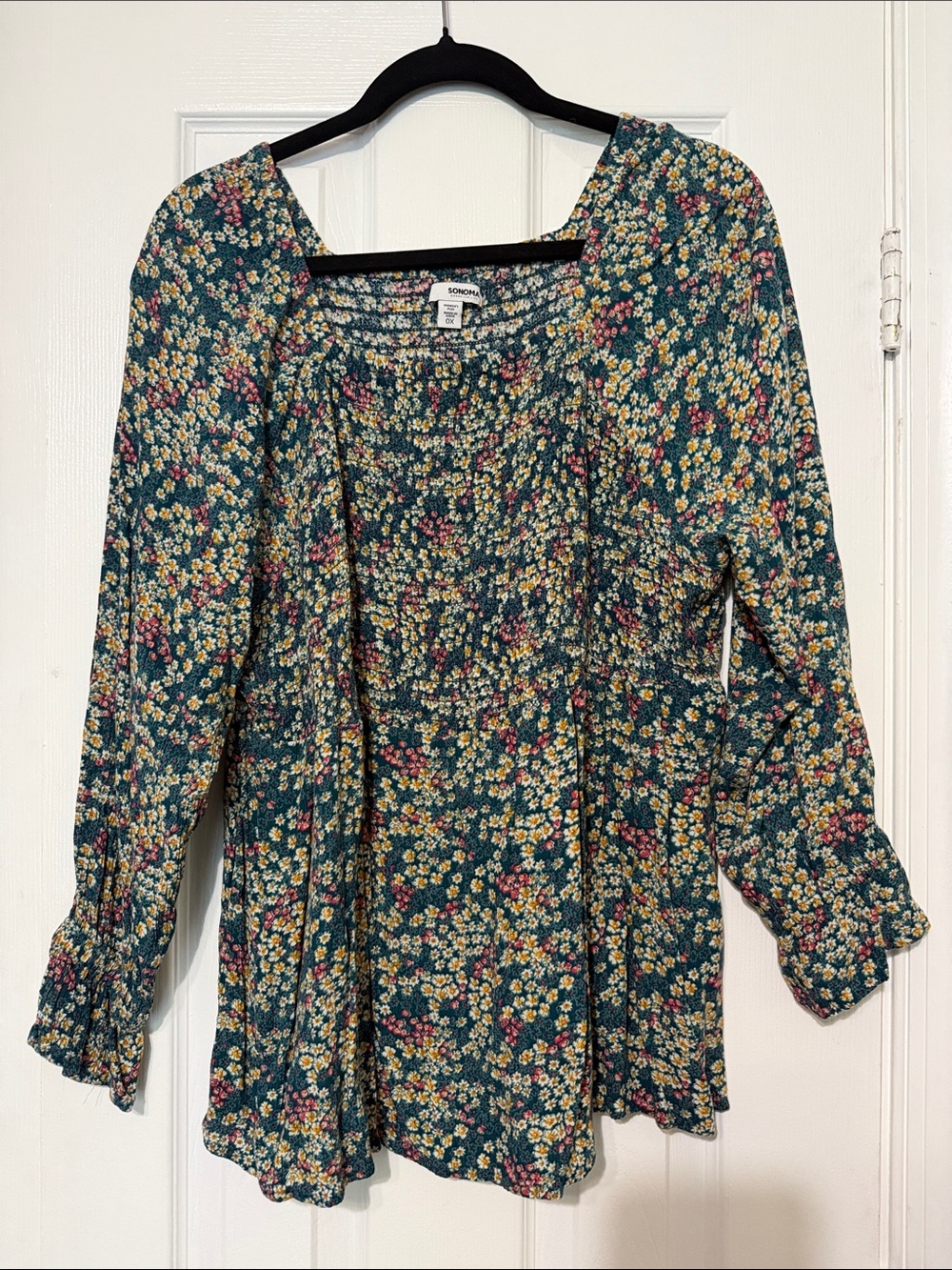 💜 Sonoma Floral Blouse
